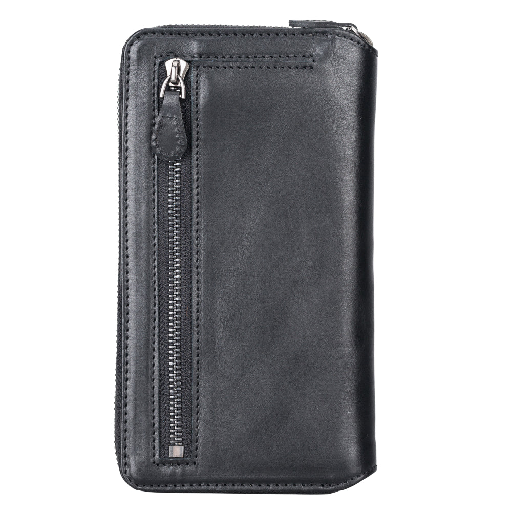 Delfi, Trina iPhone 13 Pro Leather Detachable and Zipper Wallet Case