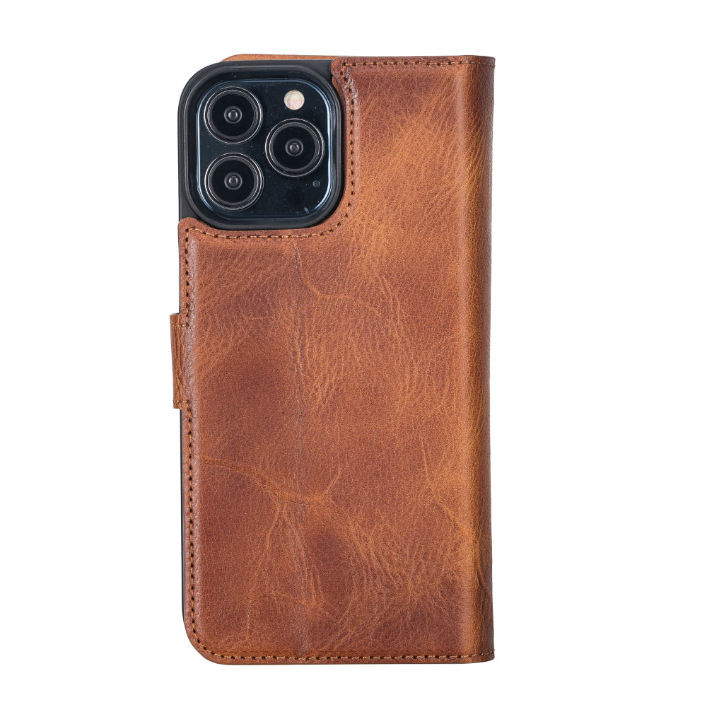 Delfi, Magic Leather iPhone 13 Pro Max Detachable Wallet Case