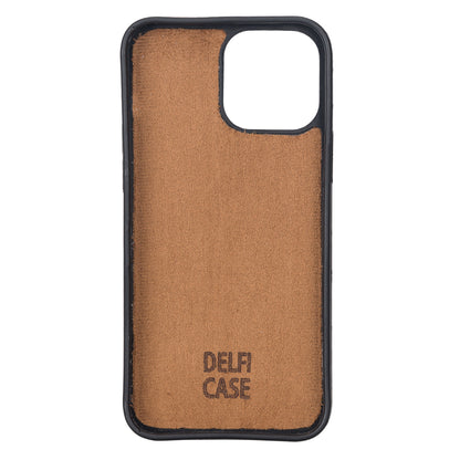 Delfi, Magic Leather iPhone 13 Pro Max Detachable Wallet Case