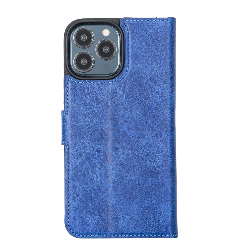 Delfi, Magic Leather iPhone 13 Pro Max Detachable Wallet Case