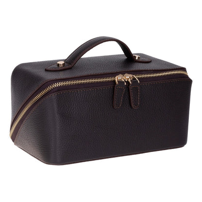 Ella Leather Makeup Bag