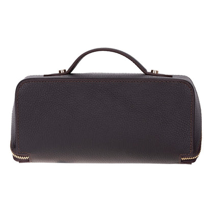 Ella Leather Makeup Bag