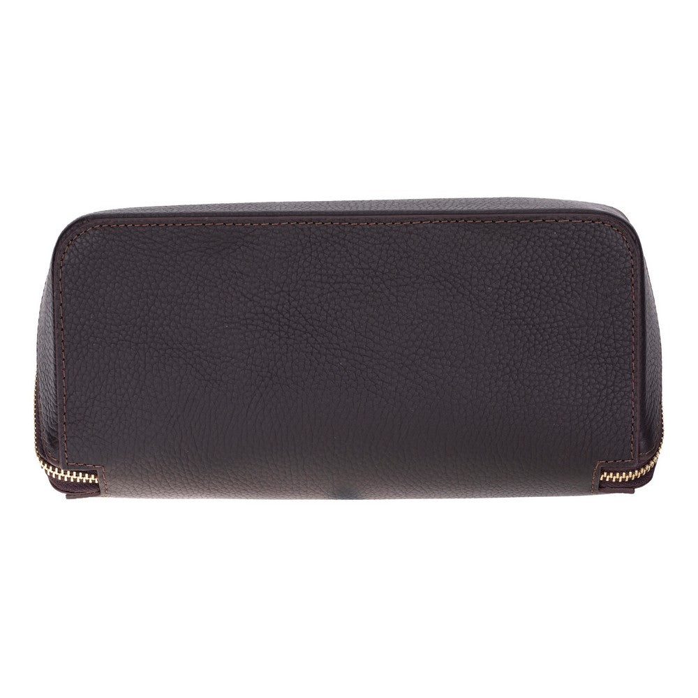 Ella Leather Makeup Bag