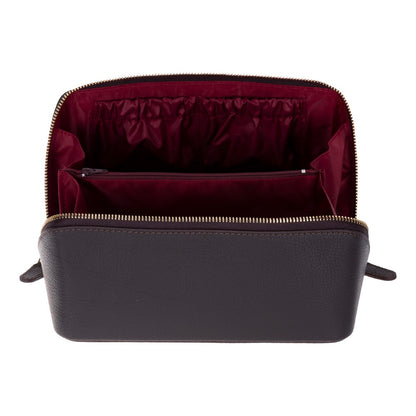 Ella Leather Makeup Bag