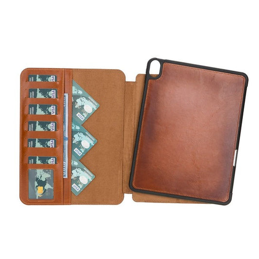 Eto iPad Air 10.9" Genuine Leather Wallet Case