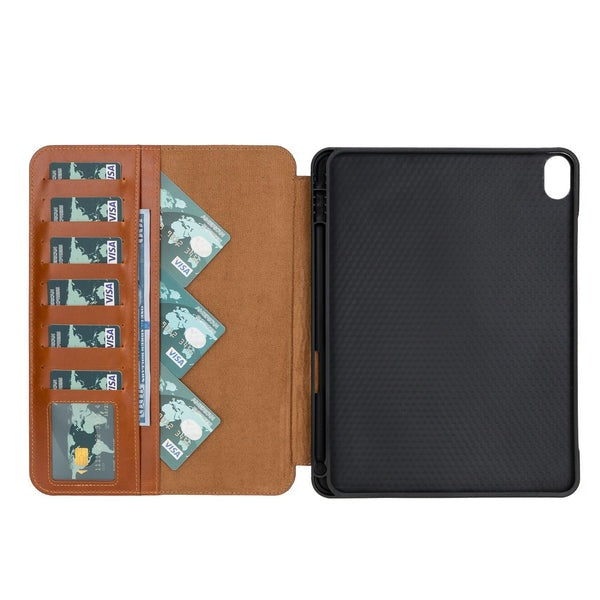 Eto iPad Air 10.9" Genuine Leather Wallet Case