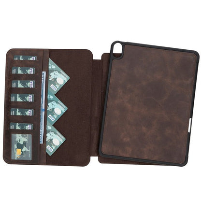 Eto iPad Air 10.9" Genuine Leather Wallet Case