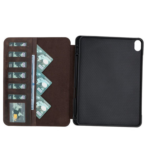 Eto iPad Air 10.9" Genuine Leather Wallet Case