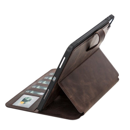 Eto iPad Air 10.9" Genuine Leather Wallet Case