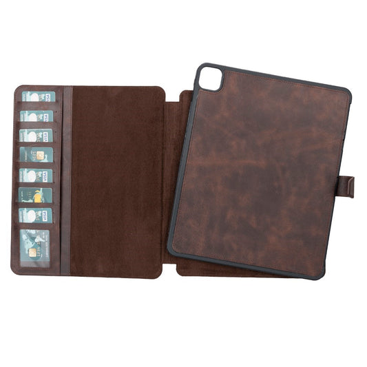 Eto iPad Pro 12.9" Genuine Leather Wallet Case