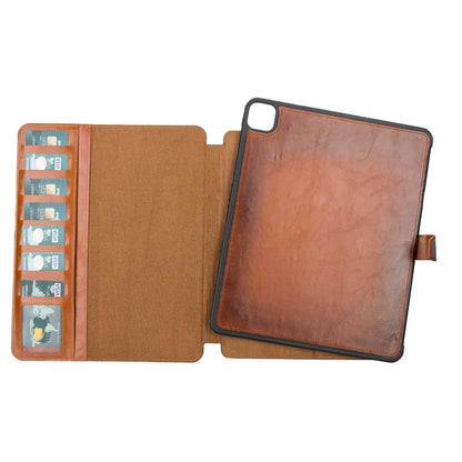 Eto iPad Pro 12.9" Genuine Leather Wallet Case