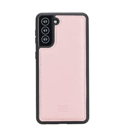 Bouletta Flex Cover Back Leather Cases for Samsung Galaxy S21 Series S21 Plus 6.7" / Pink