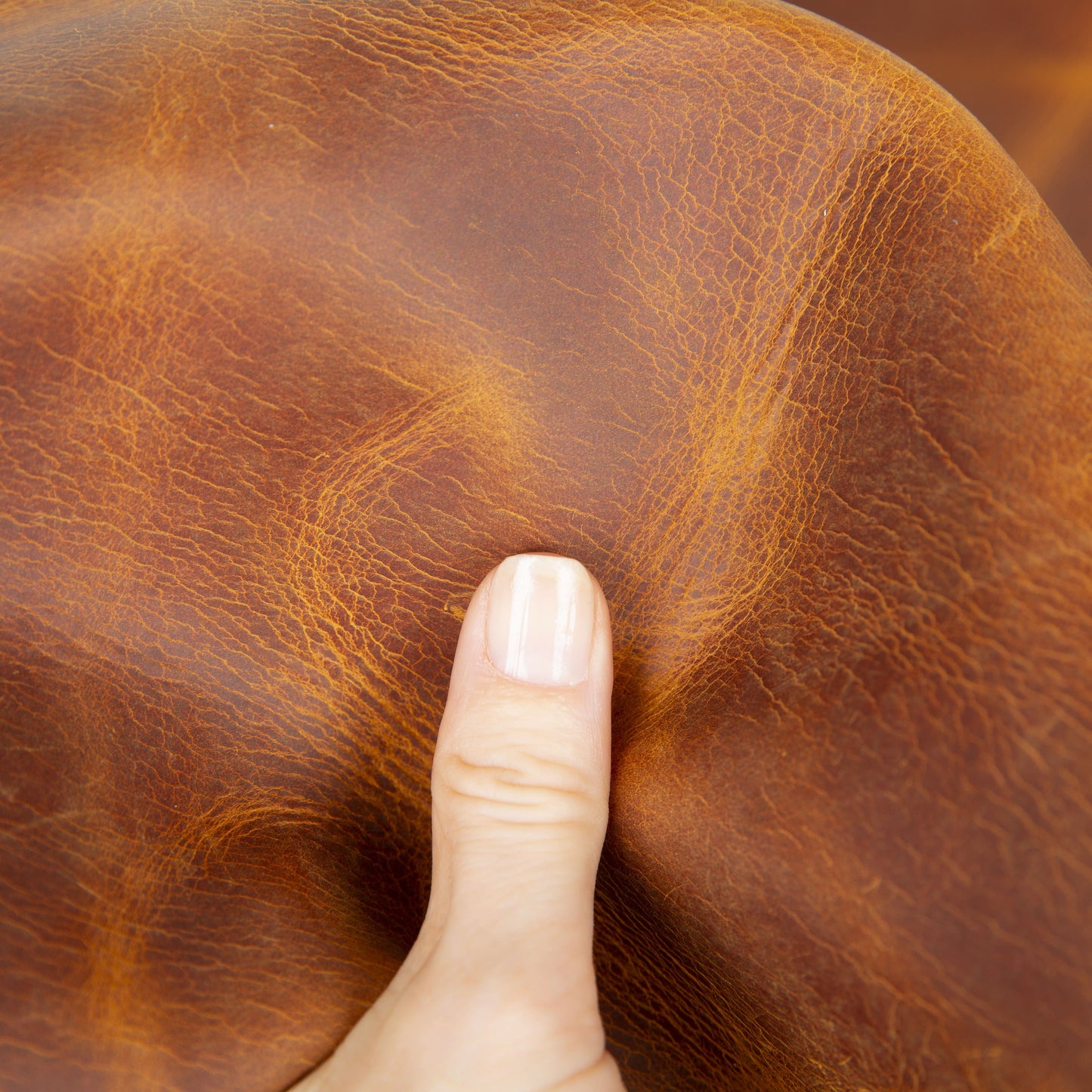 Markora Stitched Leather Bookmark