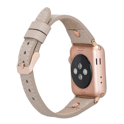Slim Leather Apple Watch Band