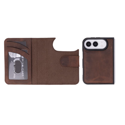 Magic iPhone Duo Leather Detachable Wallet Case