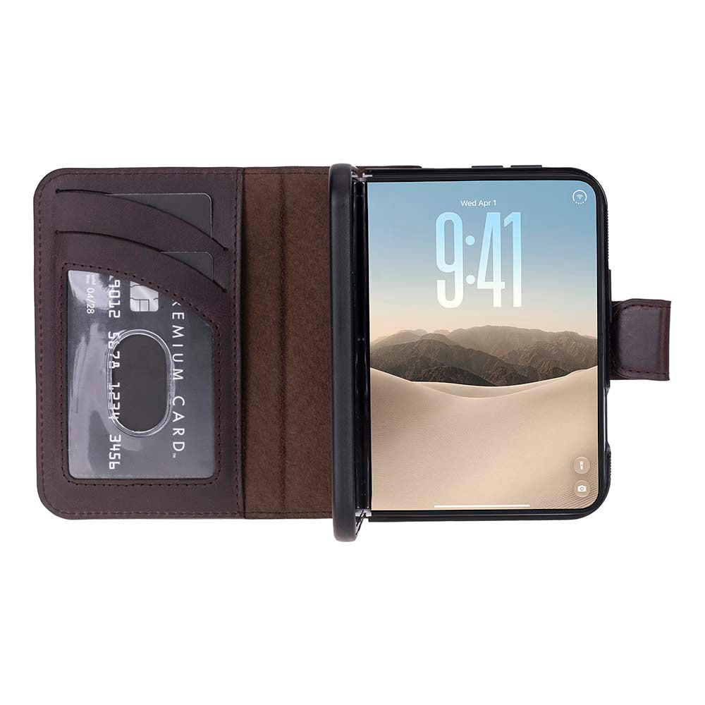 Magic iPhone Duo Leather Detachable Wallet Case