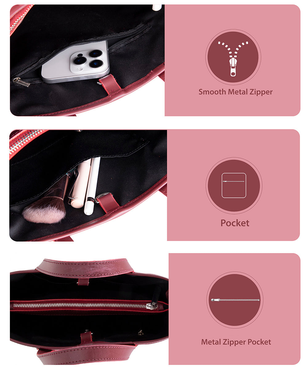 Valetto Leather Tote Bag