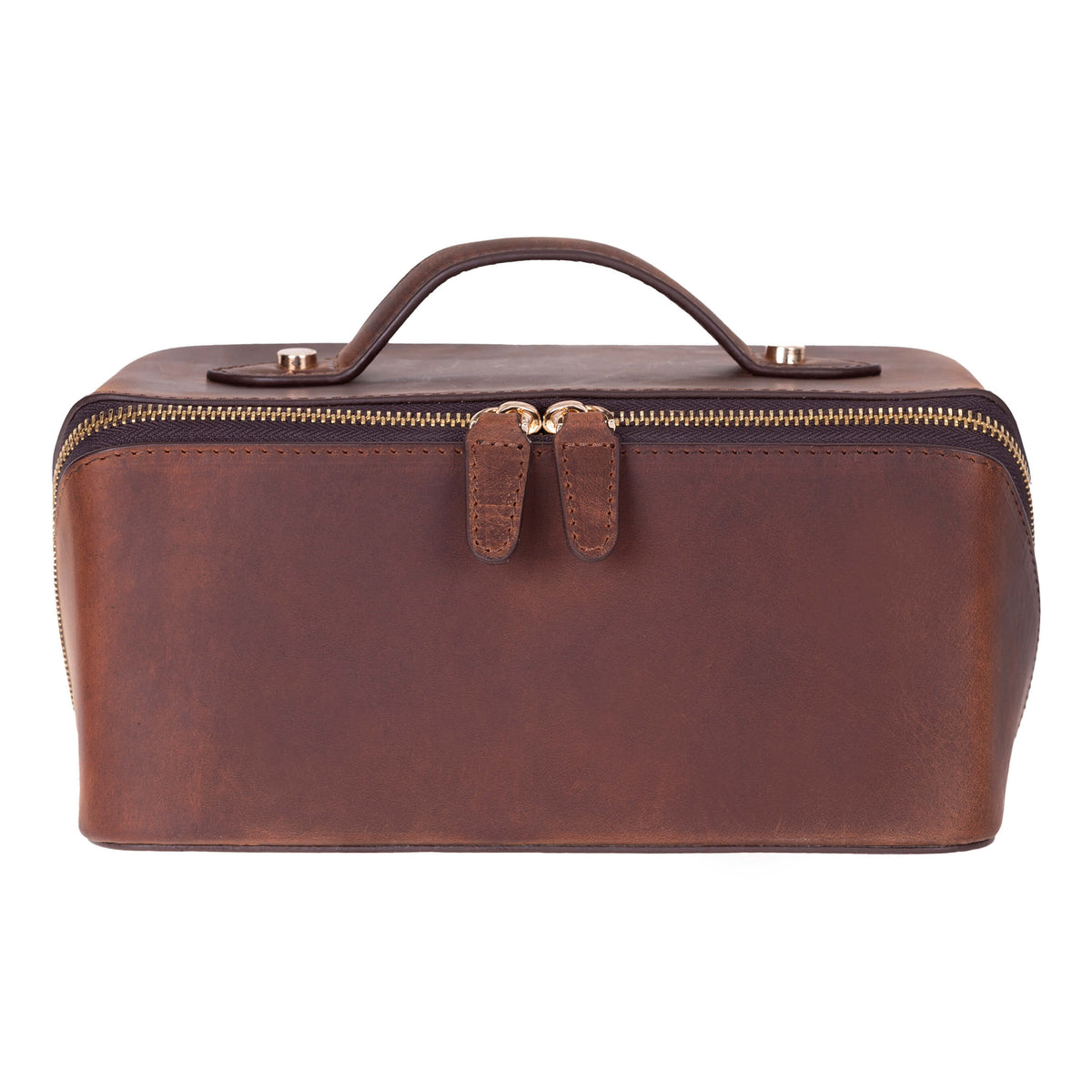 Ella Leather Makeup Bag