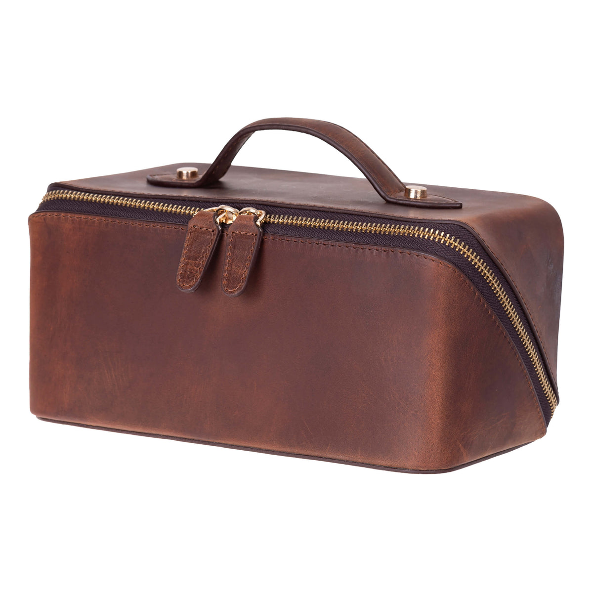 Ella Leather Makeup Bag