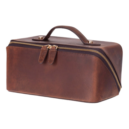 Ella Leather Makeup Bag