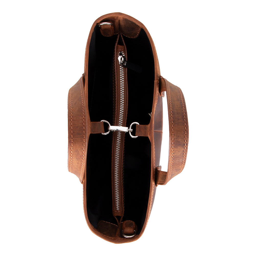 Valetto Leather Tote Bag