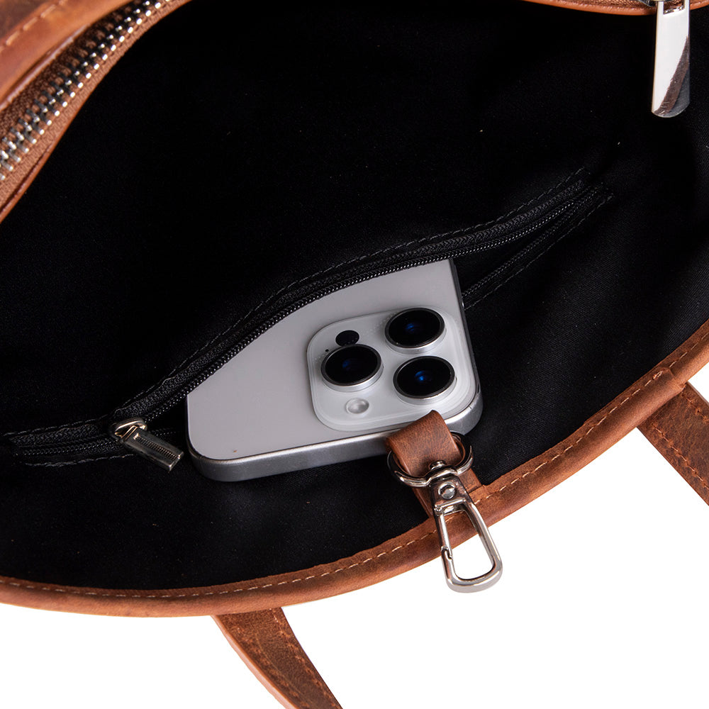 Valetto Leather Tote Bag