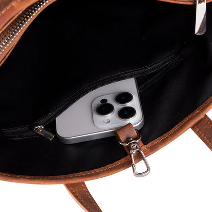 Valetto Leather Tote Bag