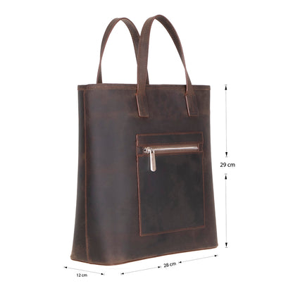 Valetto Leather Tote Bag