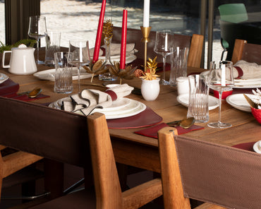 Velato Leather Place Mat Set