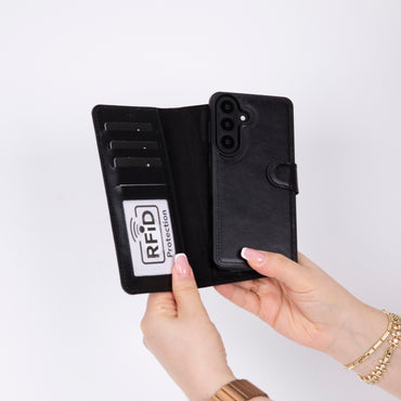 Magic Samsung Galaxy S26 Leather Detachable Wallet Case