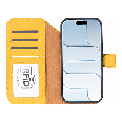 Magic iPhone 17 Air Leather Detachable Wallet Case