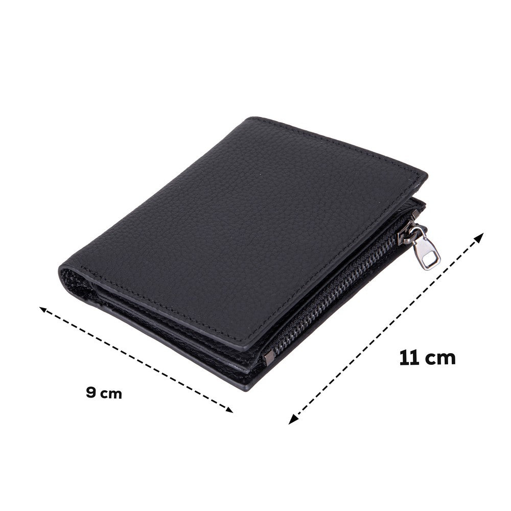 Rexon Leather Men's Wallet with Zipper