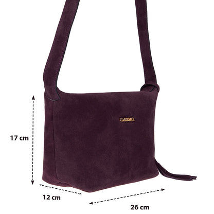 Carrera Melora Suede Leather Women's Bag