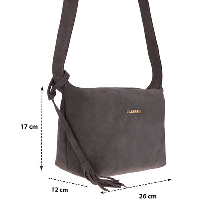 Carrera Melora Suede Leather Women's Bag