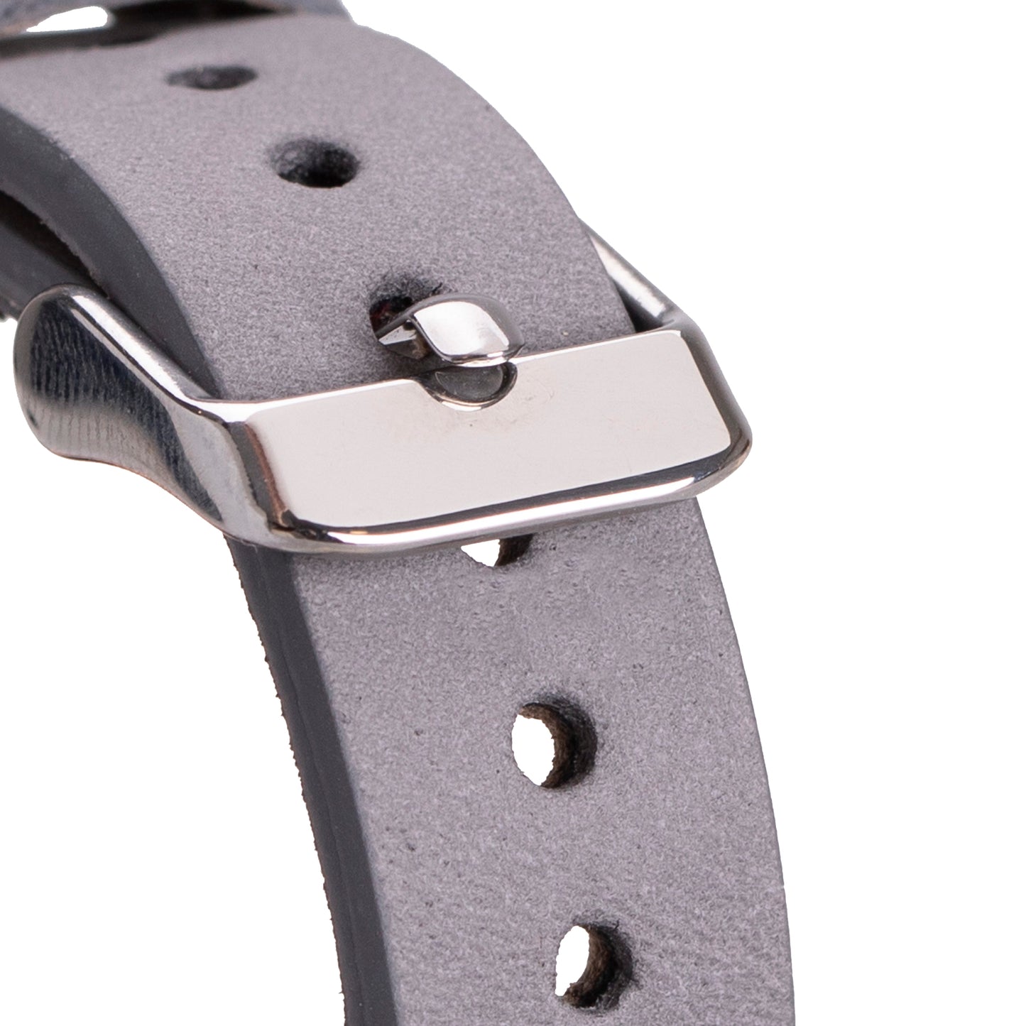 Ferro Apple Watch Leather Band with Silver Trok