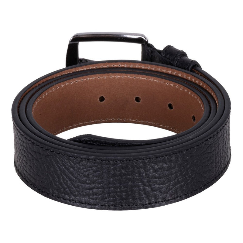 Urban Classic Leather Men's Belt - Black