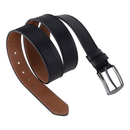 Urban Classic Leather Men's Belt - Black