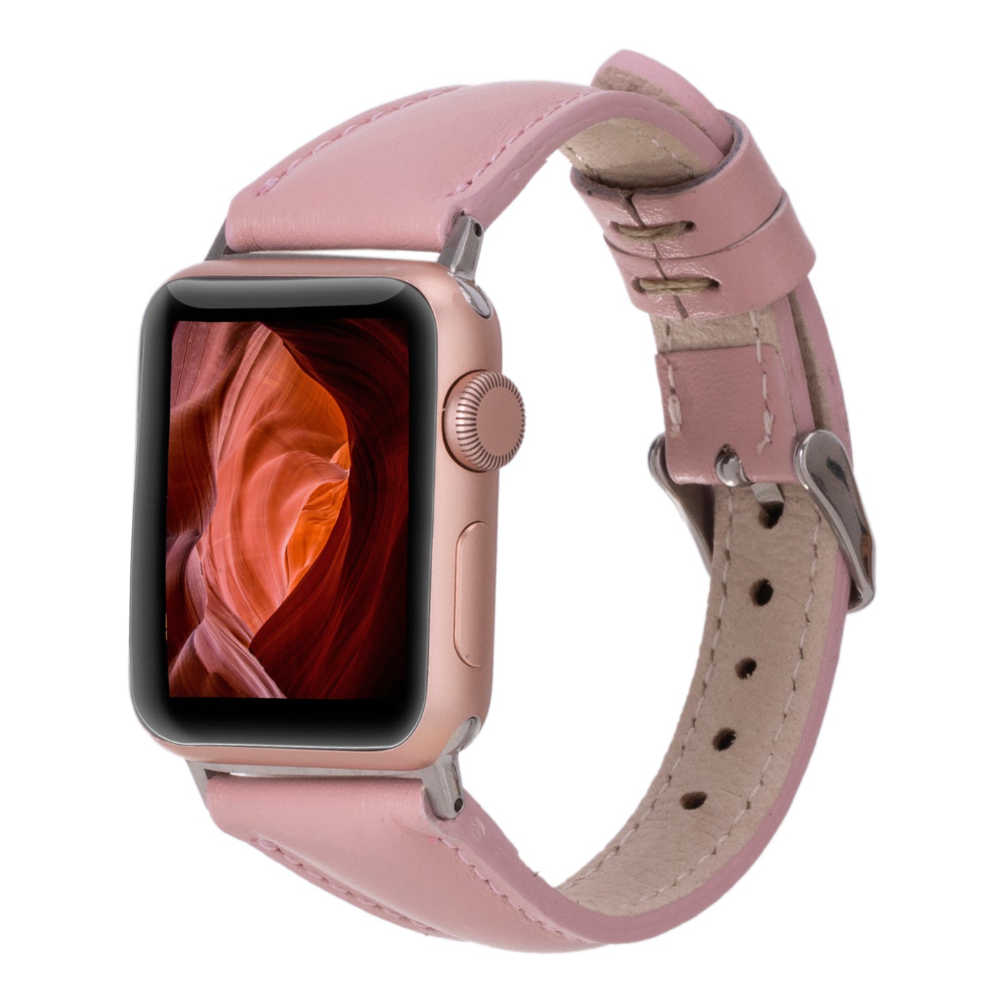 Slim Leather Apple Watch Band