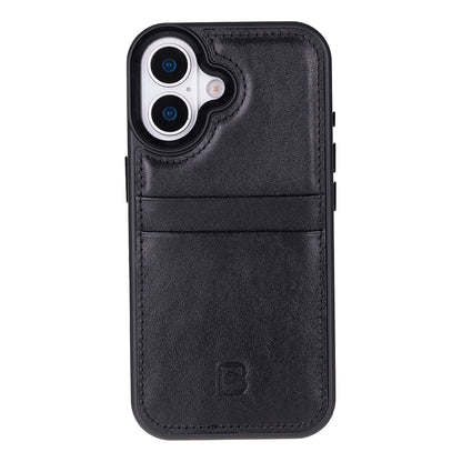 Flex Cover Leather iPhone 17 Case with Card Holder