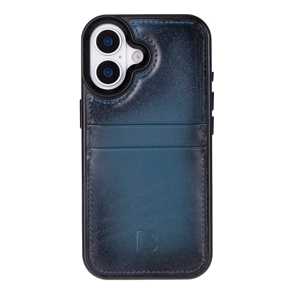 Flex Cover Leather iPhone 17 Case with Card Holder