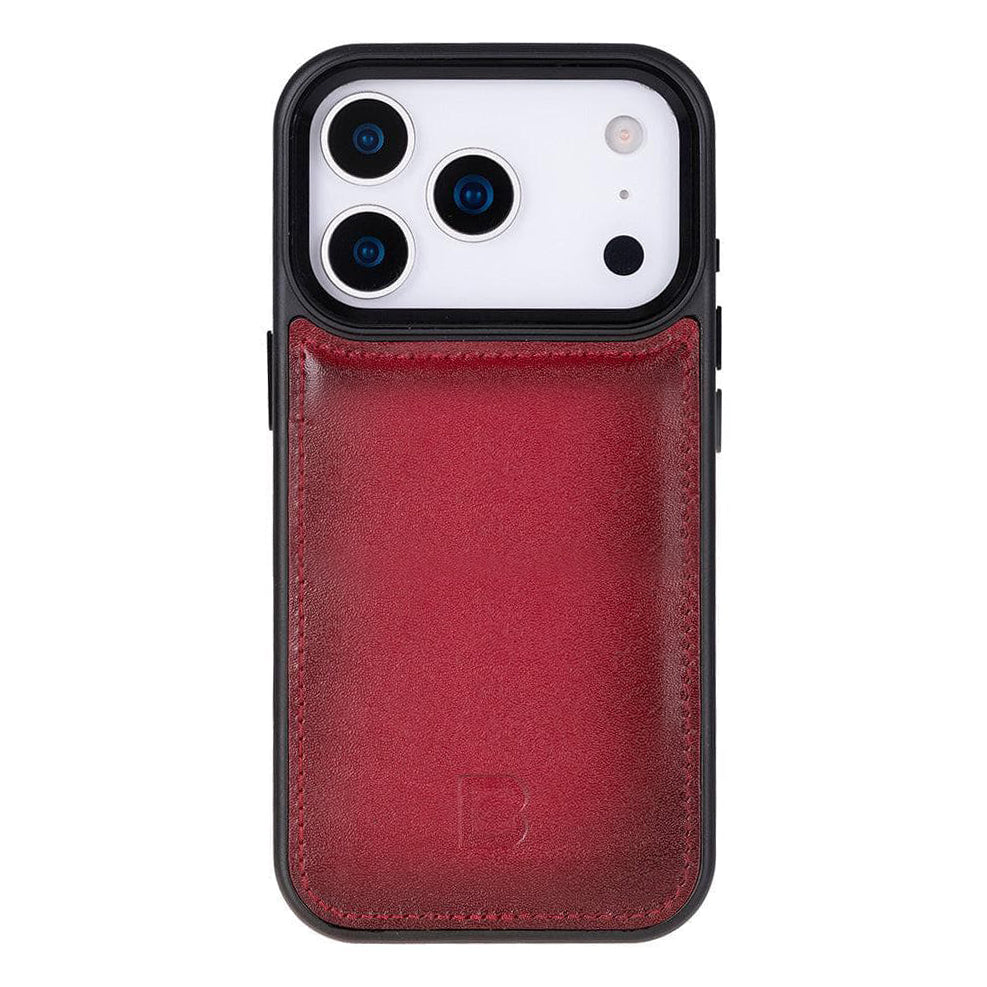 Magic iPhone 17 Pro Max Detachable Leather Wallet Case