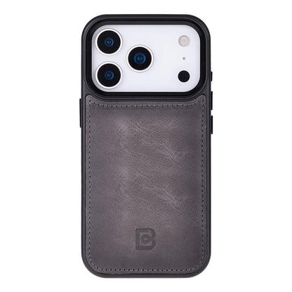 Magic iPhone 17 Pro Max Detachable Leather Wallet Case