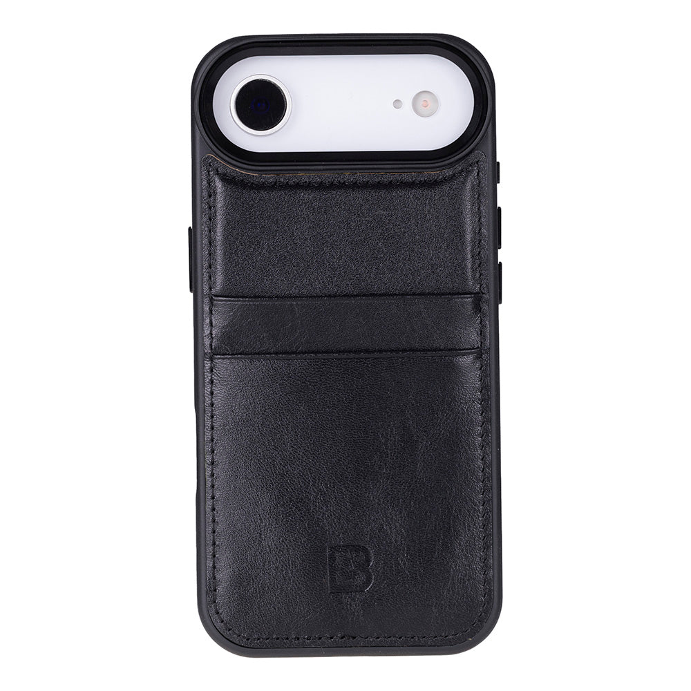 Flex Cover Leather iPhone 17 Air Case with Card Holder