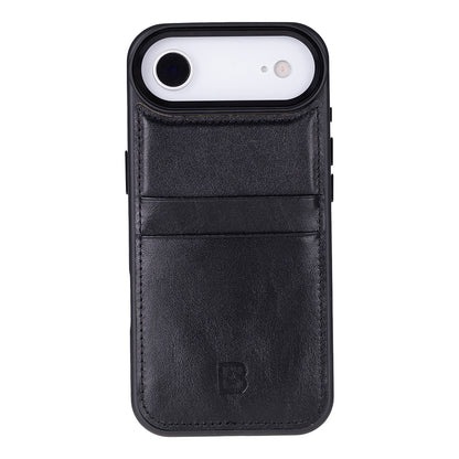 Flex Cover Leather iPhone 17 Air Case with Card Holder