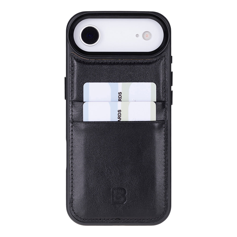 Flex Cover Leather iPhone 17 Air Case with Card Holder