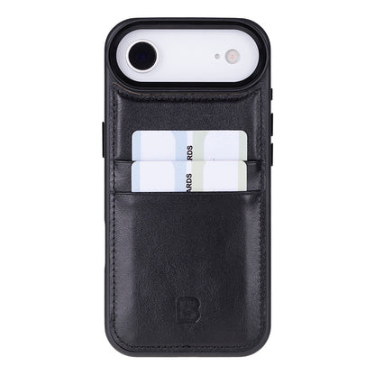 Flex Cover Leather iPhone 17 Air Case with Card Holder