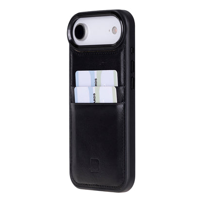 Flex Cover Leather iPhone 17 Air Case with Card Holder