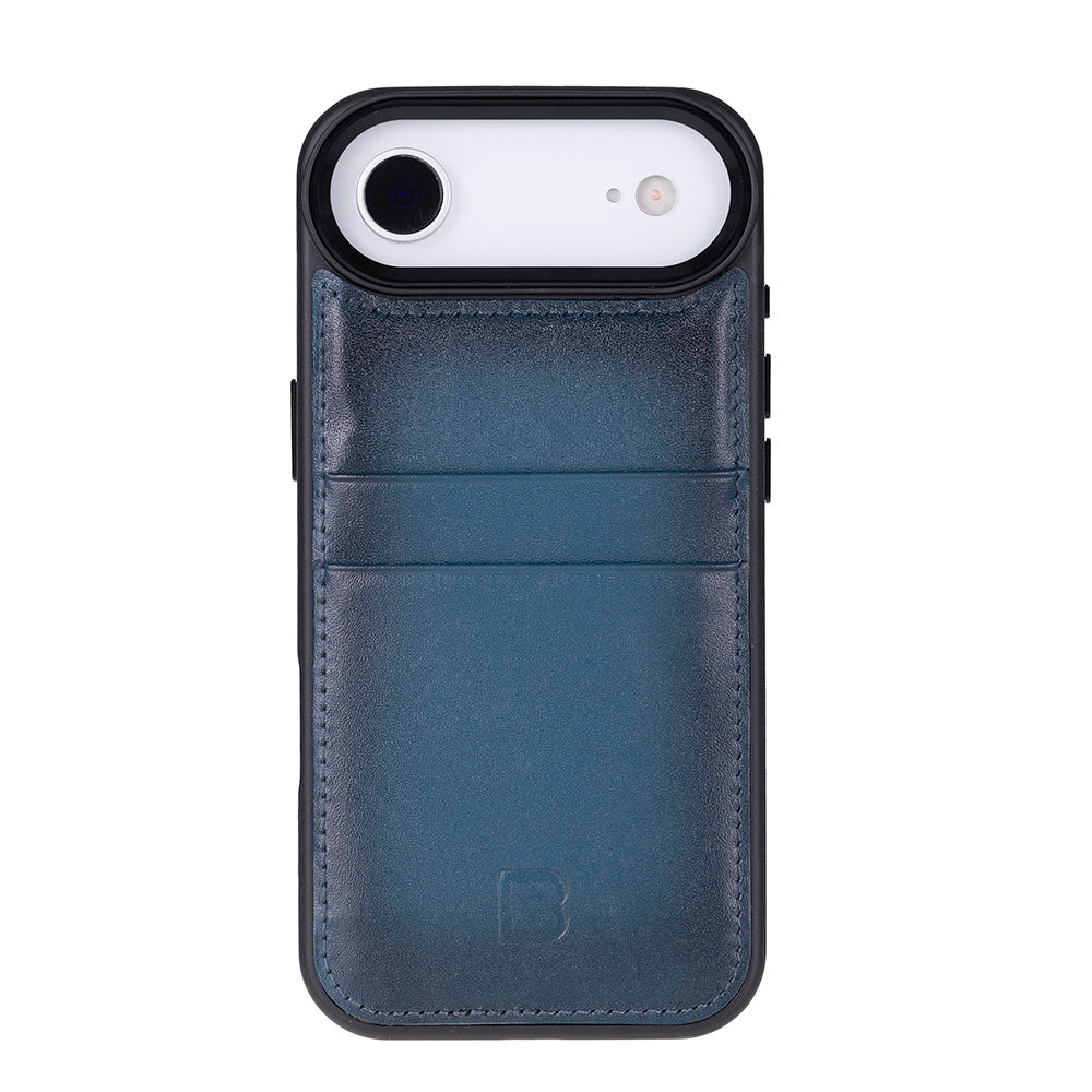 Flex Cover Leather iPhone 17 Air Case with Card Holder