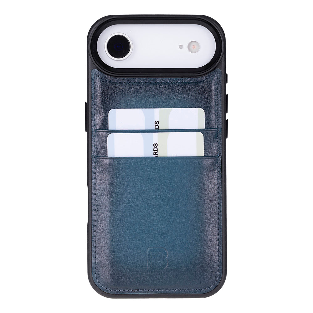 Flex Cover Leather iPhone 17 Air Case with Card Holder