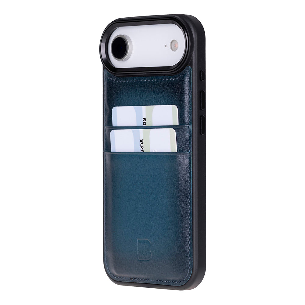 Flex Cover Leather iPhone 17 Air Case with Card Holder